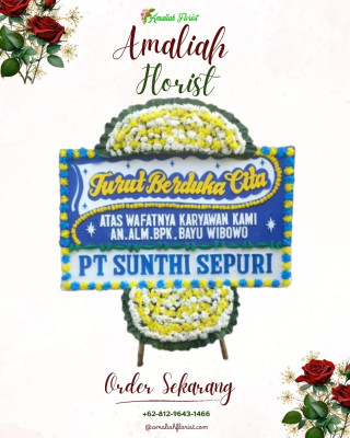 Papan Bunga Duka di Sanana