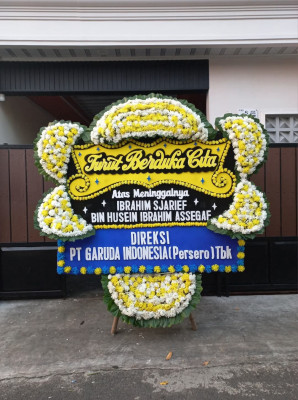 Papan Bunga Duka di Sanana
